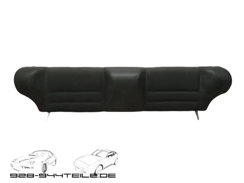 Porsche 944 achterbankje zwart - Porsche inscriptie - 928-944parts