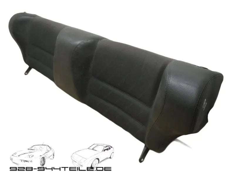 Porsche 944 achterbankje zwart - Porsche inscriptie - 928-944parts
