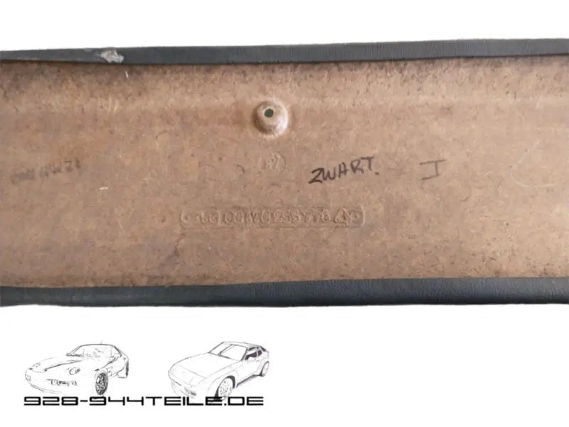 Porsche 944 - hemelbekleding - zwart - 928-944parts