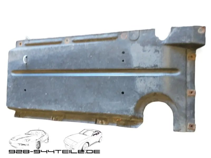 Porsche 944 turbo bodemplaat linksvoor - 928-944parts