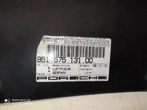 Porsche 944 Turbo lucht geleider - nieuw - 928-944parts