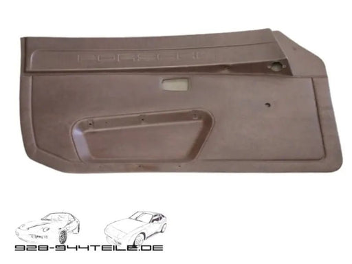 Porsche 944 type 1 - deurpaneel bruin - bestuurderskant - 928-944parts