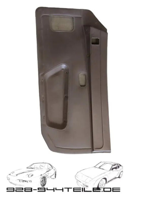 Porsche 944 type 1 deurpaneel bruin- bijrijderskant - 928-944parts
