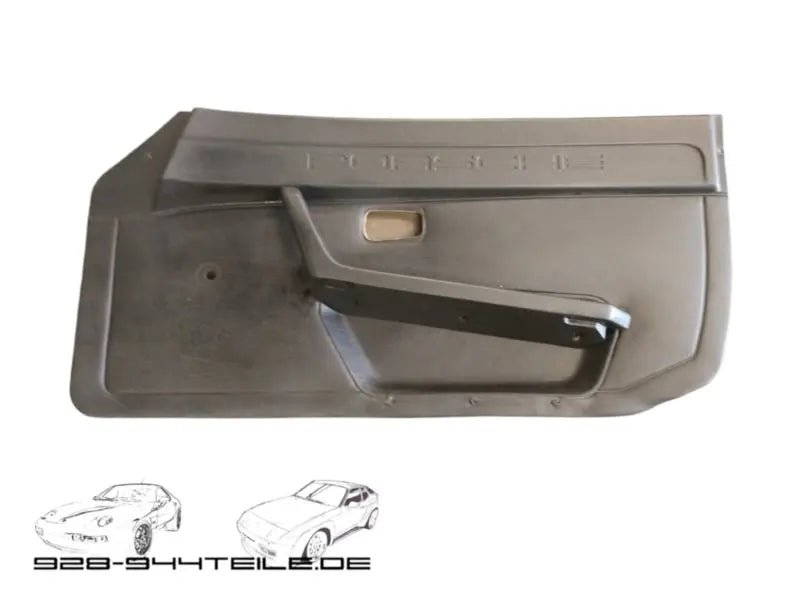 Porsche 944 type 1 - deurpaneel zwart - bijrijderskant - 928-944parts