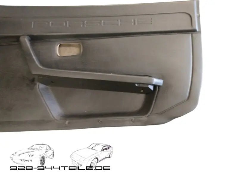 Porsche 944 type 1 - deurpaneel zwart - bijrijderskant - 928-944parts