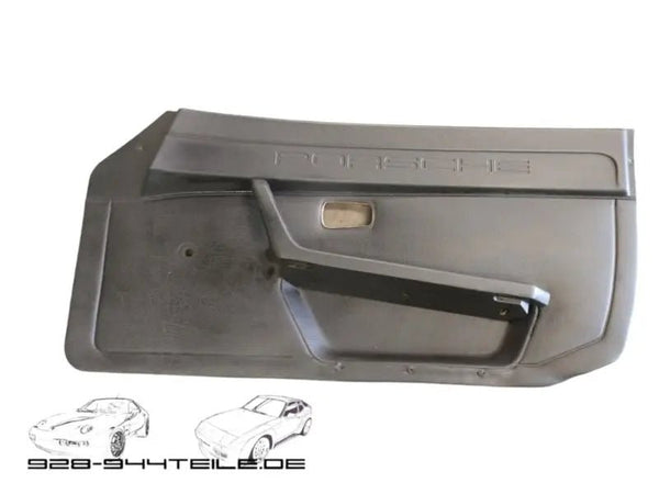 Porsche 944 type 1 - deurpaneel zwart - bijrijderskant - 928-944parts
