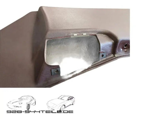 Porsche 944 type 2 deurpaneel rood- bijrijderskant - 928-944parts