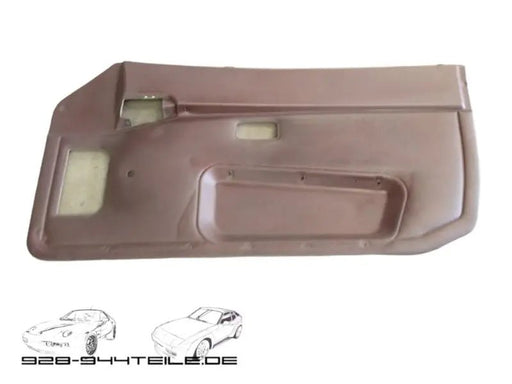 Porsche 944 type 2 deurpaneel rood- bijrijderskant - 928-944parts