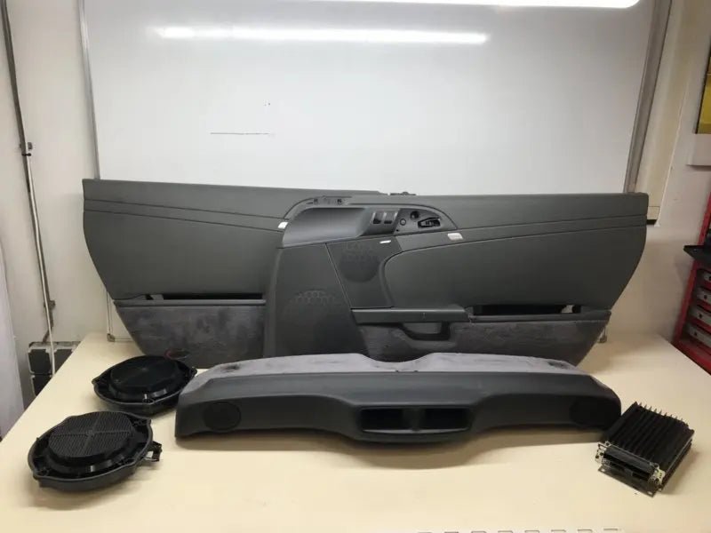 Porsche 987 Boxster Bose surround sound systeem steengrijs - set compleet - 928-944parts
